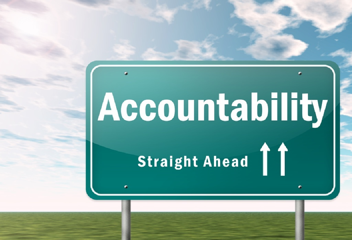 Accountability - that's what I need